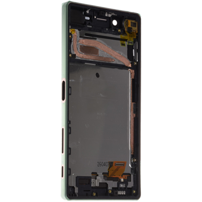 Sony Xperia X LCD Display + Touchscreen + Frame 1302-4798 Lime