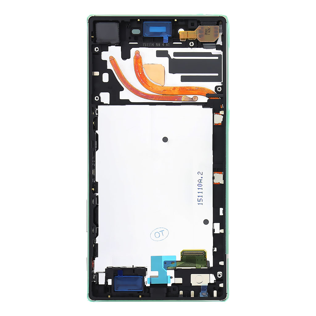 Sony Xperia Z5 Premium (E6853) LCD Display + Touchscreen + Frame 1299-0614 Chrome Silver