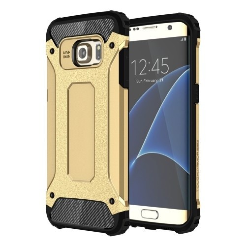 Samsung Fashion Case G935F Galaxy S7 Edge Hard Case - Super Defender Series - Gold