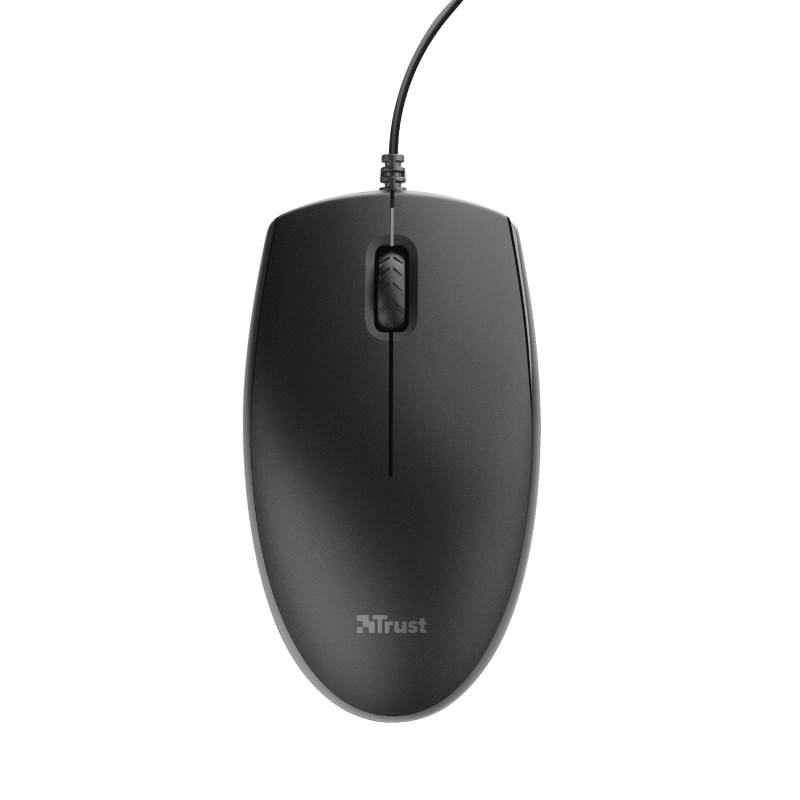 Trust Wired Keyboard & Mouse - TKM-250 - US Version - Black