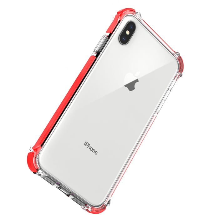 Livon Apple iPhone XS Max Tactical Armor - Shock Shield - Red
