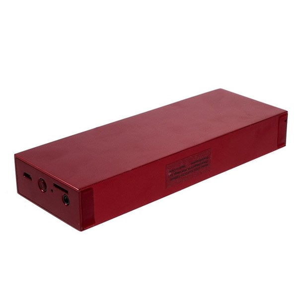 EWA - D503 - Ultra Thin - Bluetooth Speaker With Mic - Support SD Card - Red