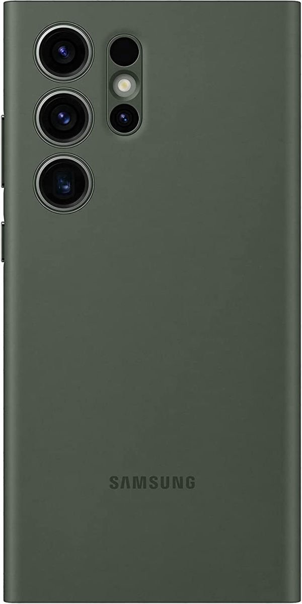 Samsung SM-S918B Galaxy S23 Ultra Smart Clear View Cover - EF-ZS918CGEGWW - Green