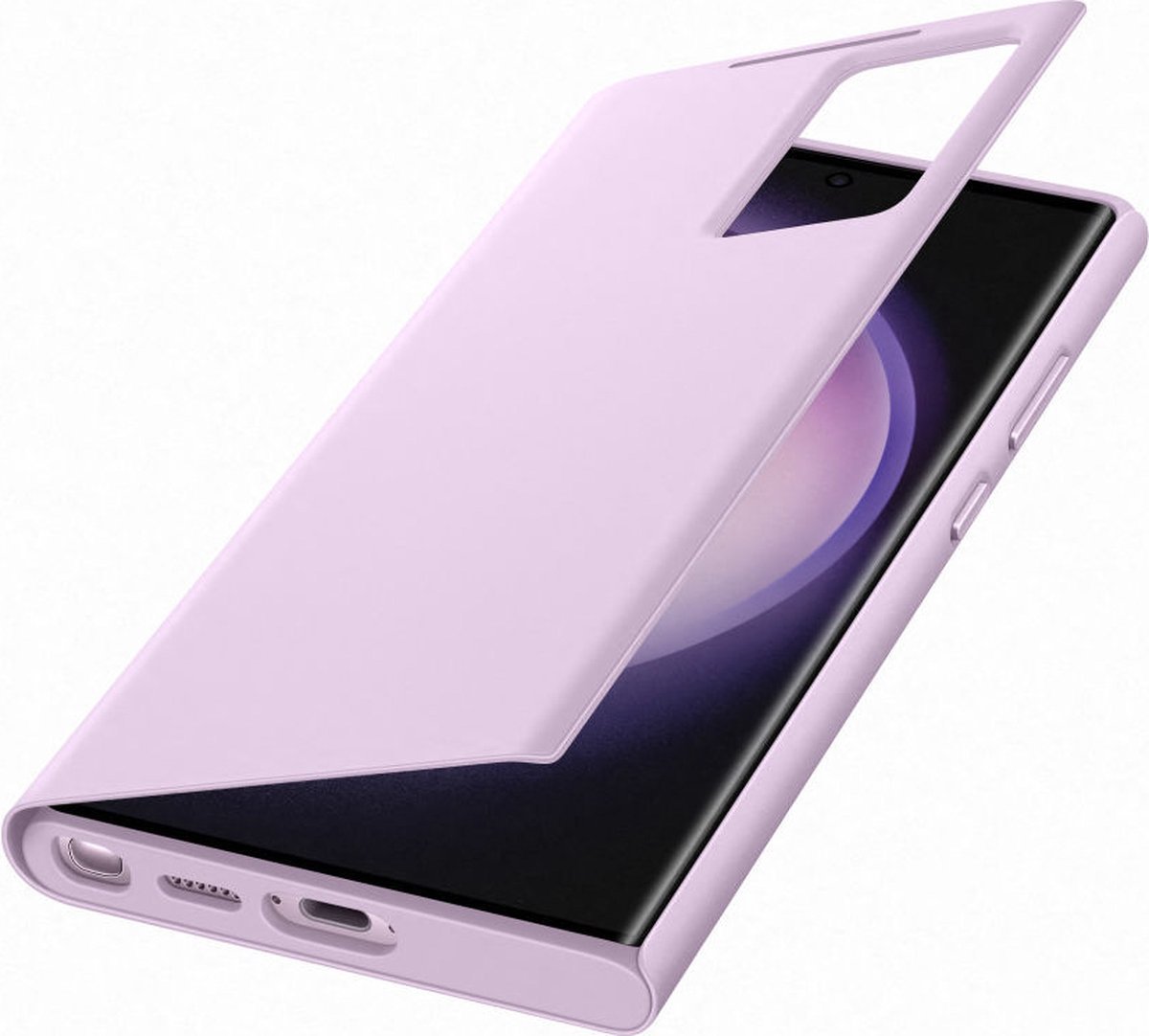 Samsung SM-S918B Galaxy S23 Ultra Smart Clear View Cover - EF-ZS918CVEGWW - Violet