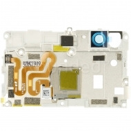 Huawei P9 Lite Middle Cover + Fingerprint Sensor Flex Cable 02350TMJ  Gold