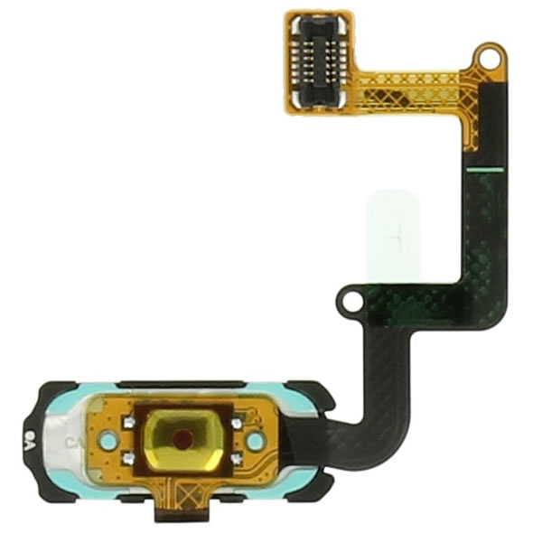 Samsung SM-A320F Galaxy A3 2017/SM-A520F Galaxy A5 2017/SM-A720F Galaxy A7 2017 Home button Flex Cable + Button GH96-10773A Black