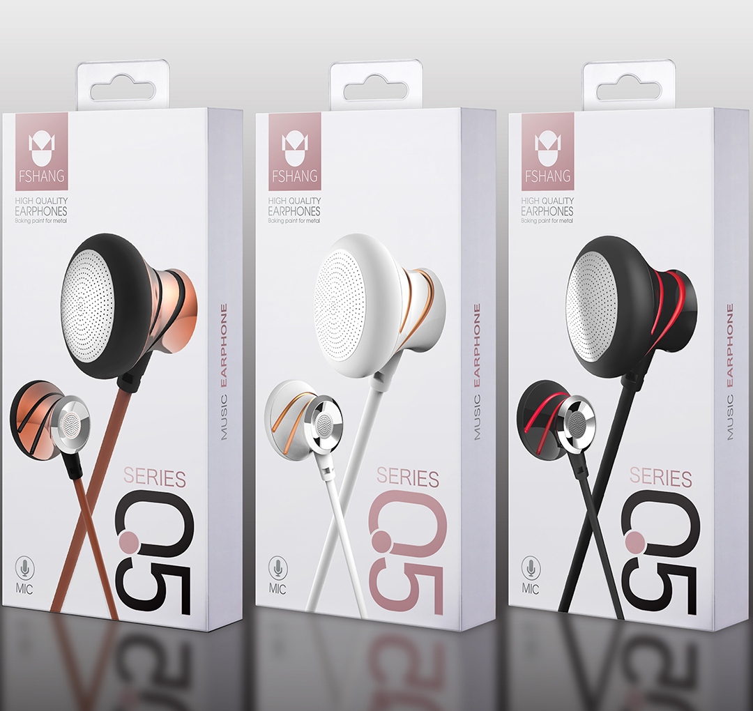 Fshang Smartphones Headset - Q5 Series - Black