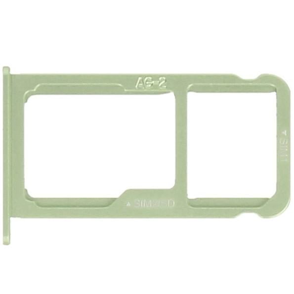 Huawei P10 Simcard holder + Memorycard Holder 51661FAT Green