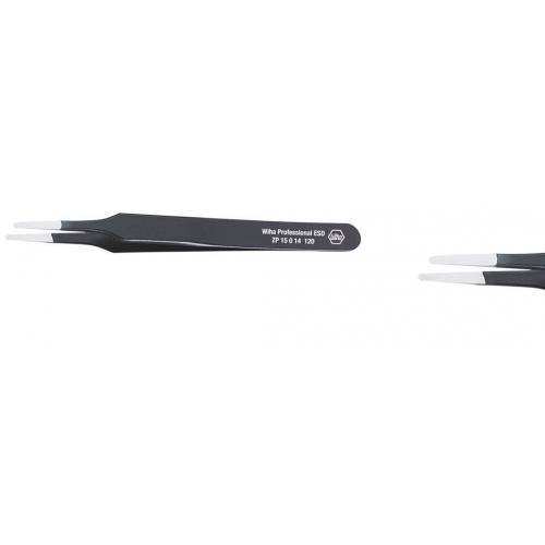 Wiha ZP 15 0 14 Precision tweezer Professional ESD - 120 mm x Type 2a - 32329