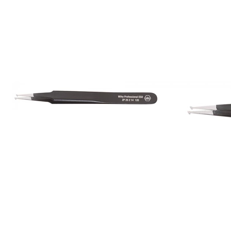 Wiha ZP 25 2 14 SMD-tweezer Professional ESD - 120 mm x Typ 13 - 32340
