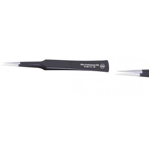 Wiha ZP 06 0 14 Precision tweezer Professional ESD - 130 mm x Typ GG - 32347
