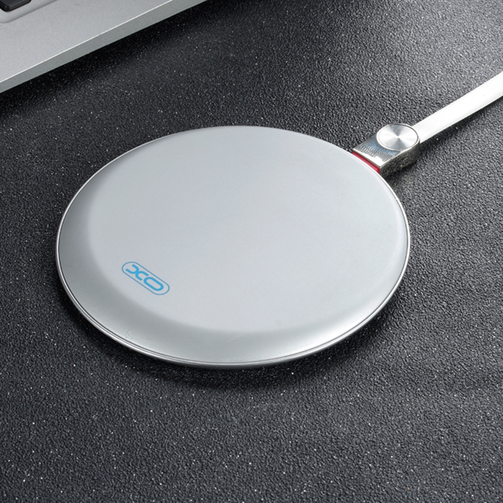 XO Wireless Charging Disk - WX004 - Silver