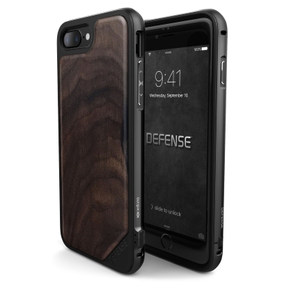 X-doria Apple iPhone 7 Plus/iPhone 8 Plus Hard Case Defence Lux - 3X180108A | 6950941456050 Walnut
