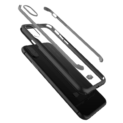 X-doria Apple iPhone X Hard Case Fense - 3X2C1205A | 695041461238 Grey