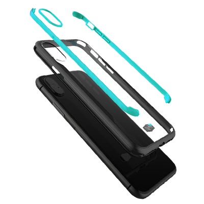 X-doria Apple iPhone X Hard Case Fense - 3X2C1206A | 6950941461252 Blue
