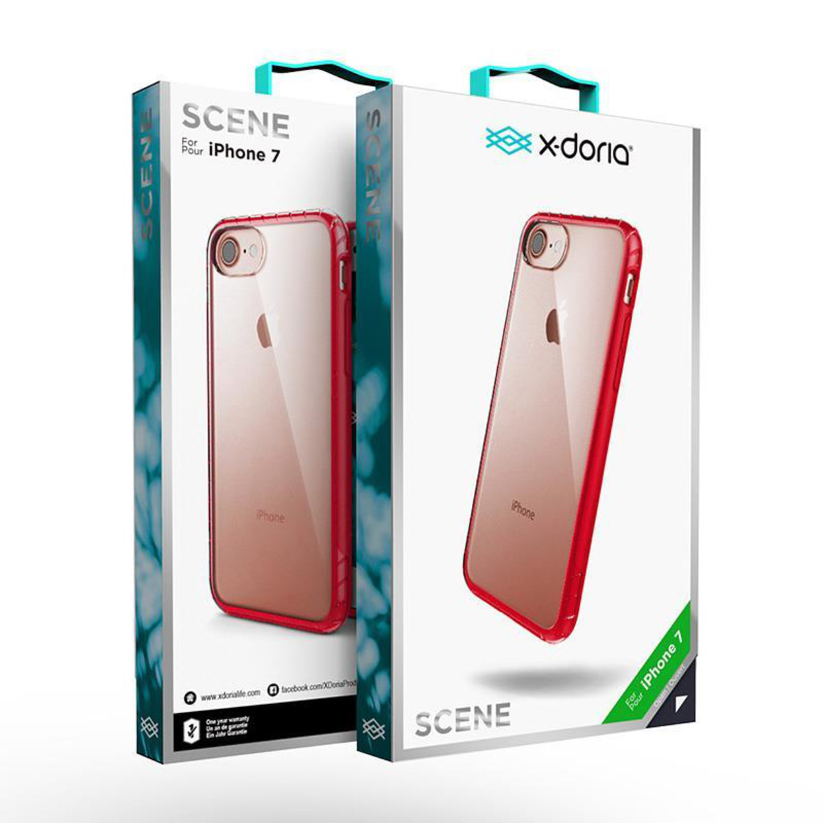 X-doria Apple iPhone 7/iPhone 8 Hard Case - Scene 3X170930A | 6950941449632 Rose