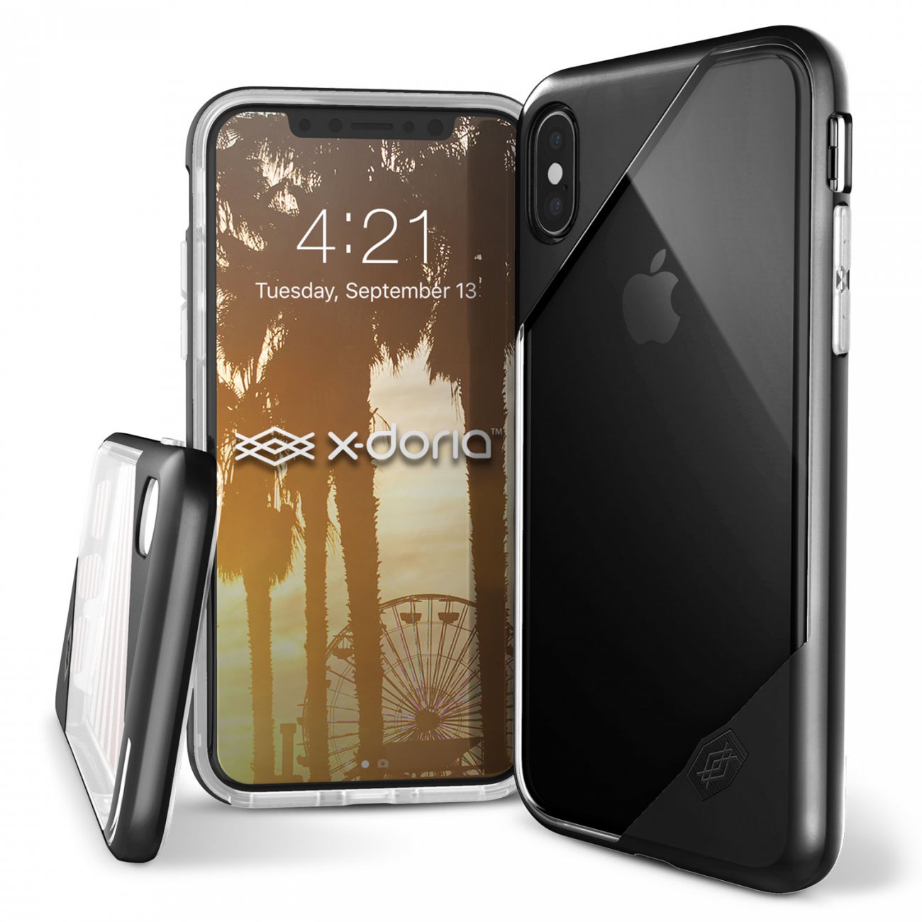X-doria Apple iPhone X/iPhone XS Hard Case Revel Lux 3X2C1052A | 6950941460903 - Black