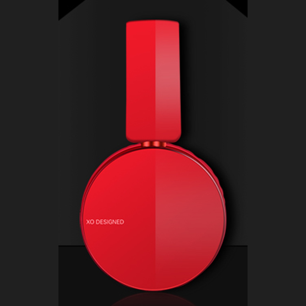 XO Stereo Bluetooth Headphones - B8 - Velvet Red