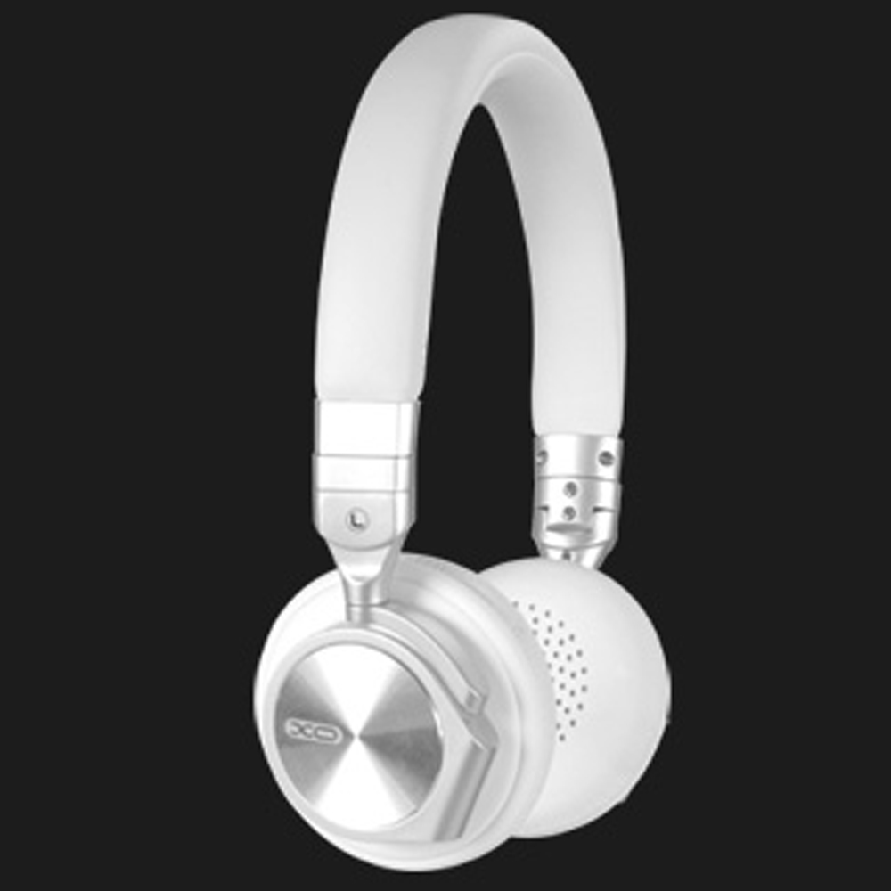 XO Stereo Headphones - S15 - White Chrome