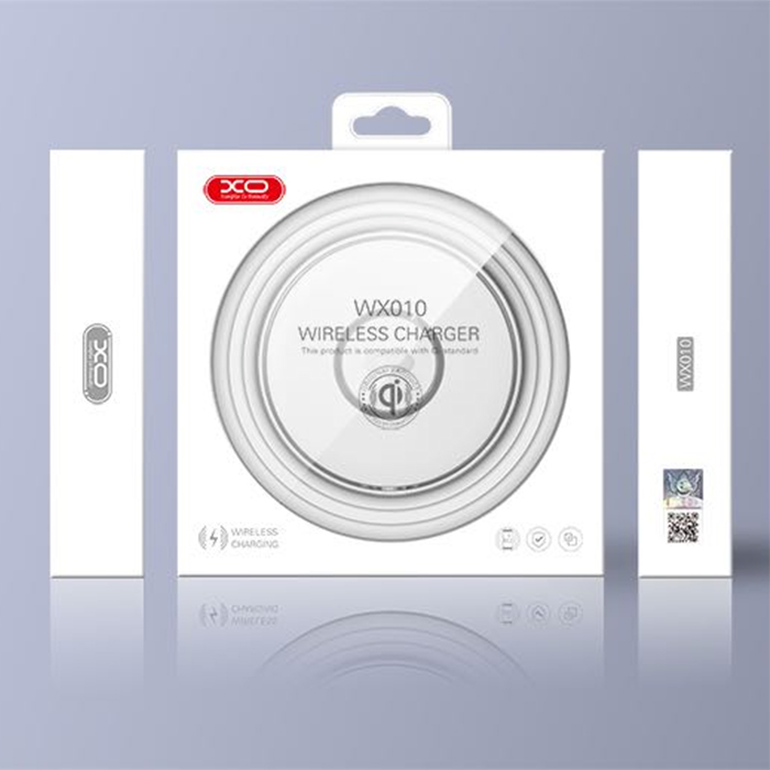 XO Wireless Qi Fast Charger - WX010 - White