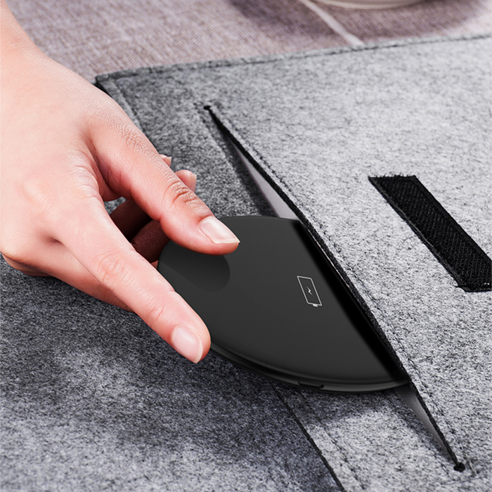 XO Mini Qi Wireless Fast Charger - WX012 - Black
