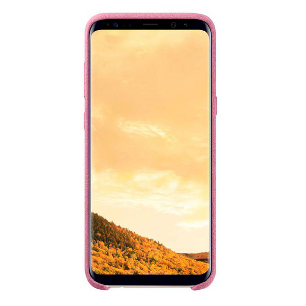 Alcantara - Samsung Cover - G955F Galaxy S8 Plus - Pink