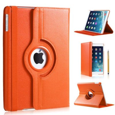 Apple iPad Air 2 - Book Case 360 Degrees - Orange