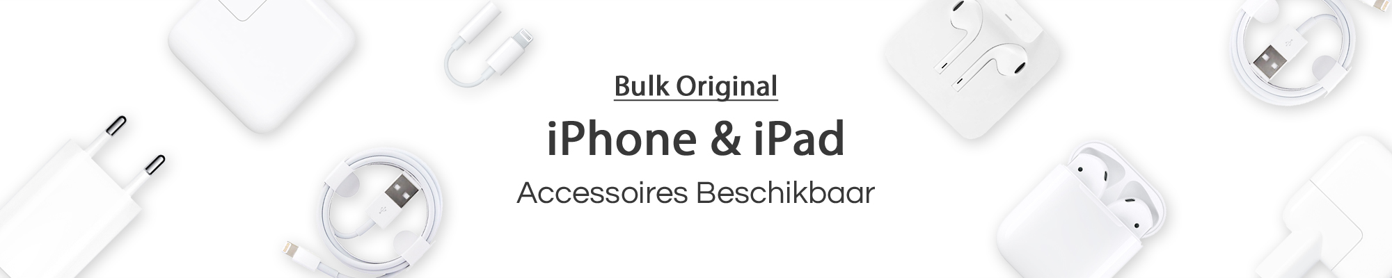Originele bulk accessoires beschikbaar bij Apple